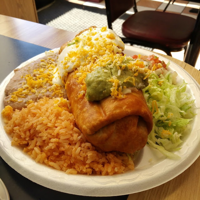 Chimichanga Plate