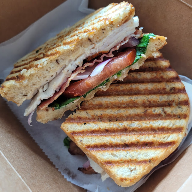Turkey Bacon Brie Panini