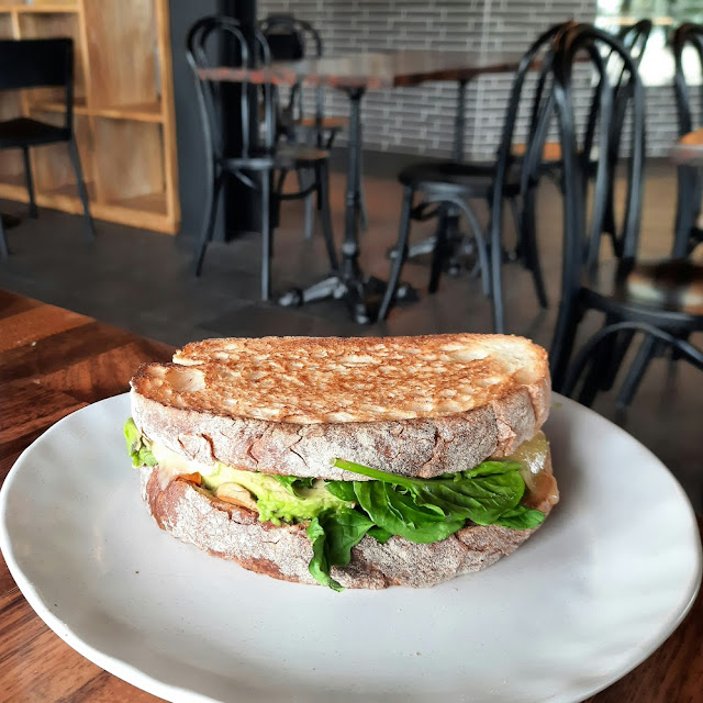 Mushroom Haloumi Avocado