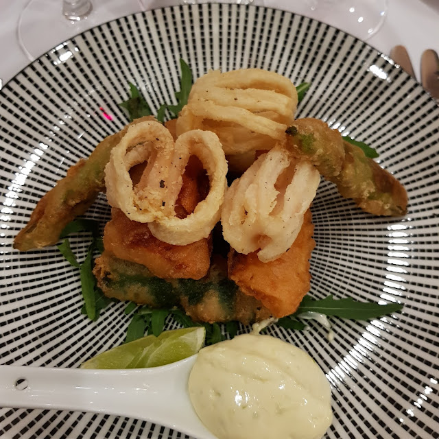 Tempura Vegetables and Calamari