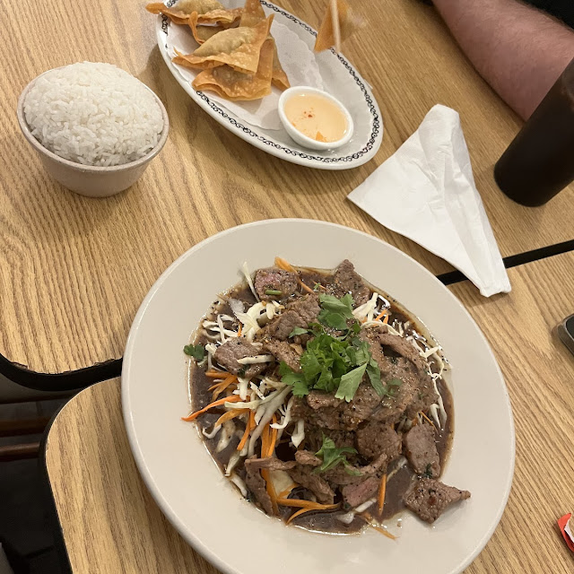 Garlic with Pepper Sauce and Beef