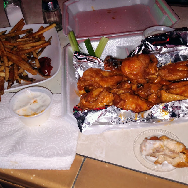 Mild Wings and Fries Extra Ranch & Celery