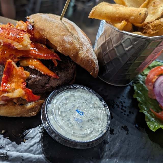 Surf and Turf Burger