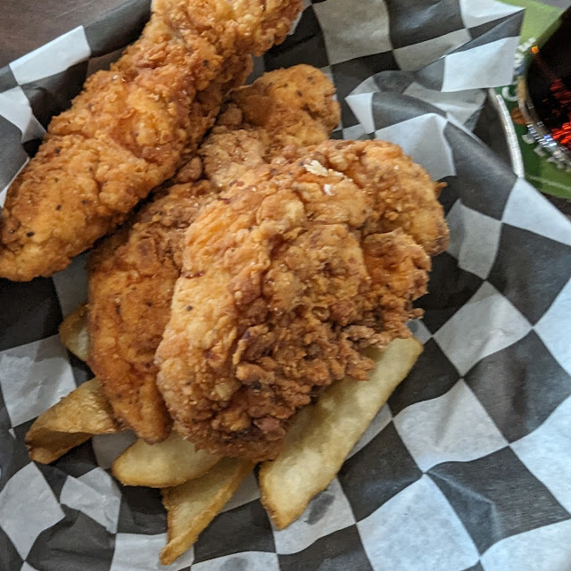 Chicken Strip Basket with Fries