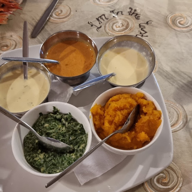 Prawn Sauces and Vegetables