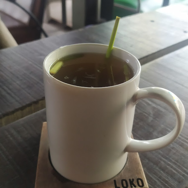 Wedang Jahe Geprek Sereh Lemon