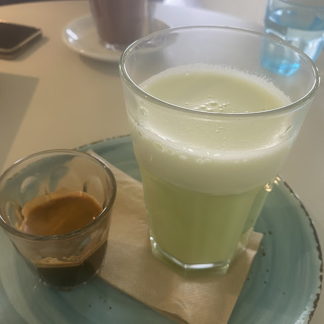 Pandan Latte