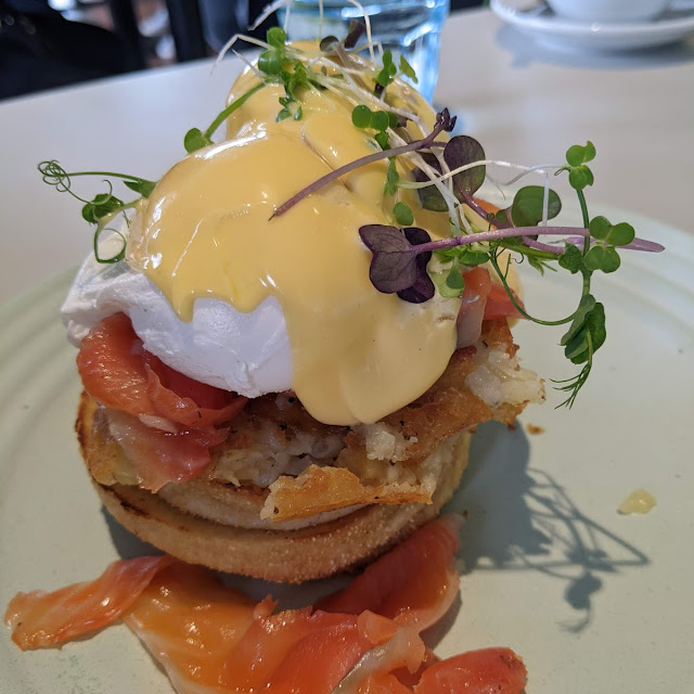 Eggs Benedict with Salmon