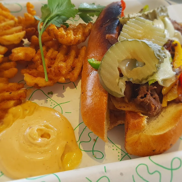 Philly Cheese Steak Sandwich