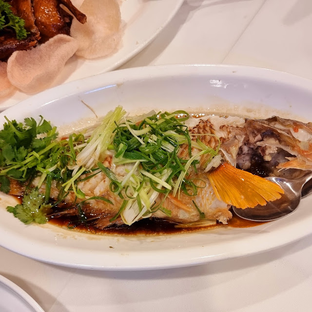 Fresh Steamed Fish