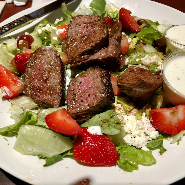 Grilled Chicken Strawberry Salad