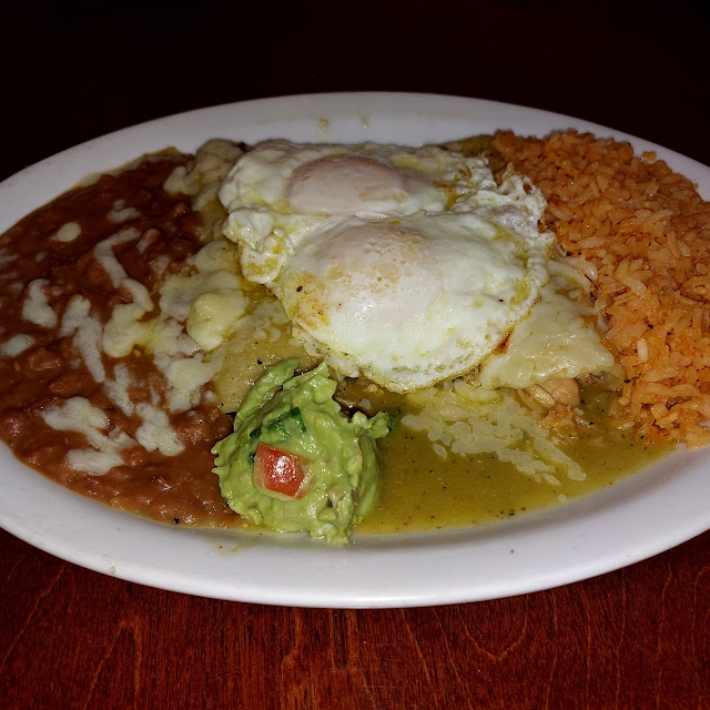 Chile Verde Enchiladas