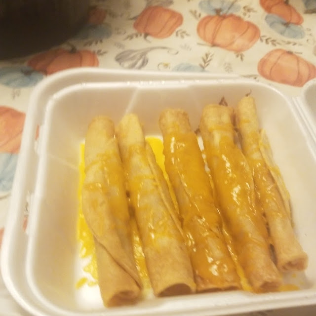 Rolled Tacos with Everything