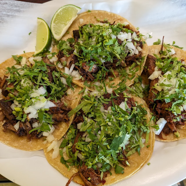 Barbacoa and Carnitas Tacos Only 1 50 on Wednesday Nights