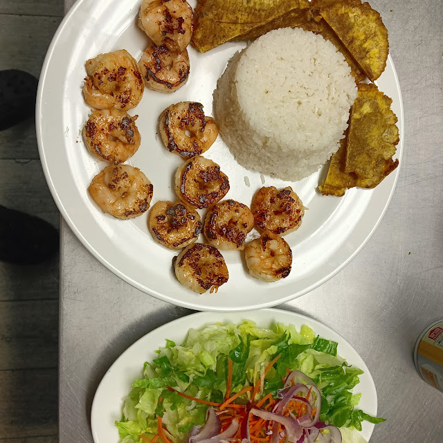 Camarones a La Plancha - Grilled Shrimp