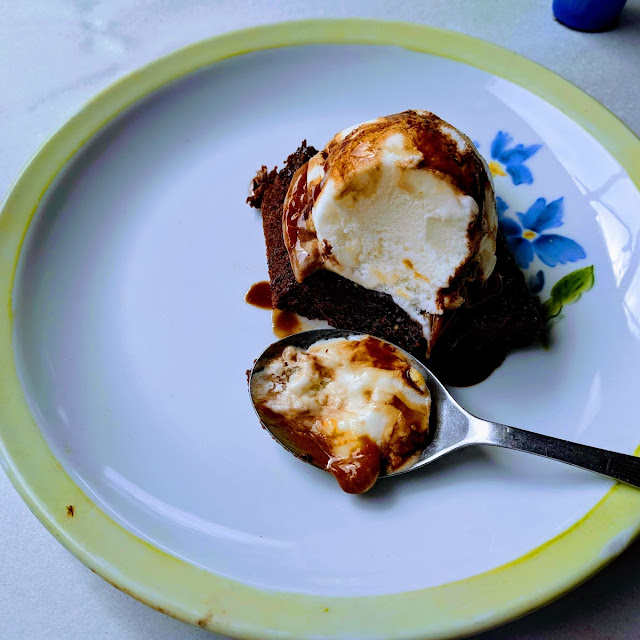 Brownie Con Helado