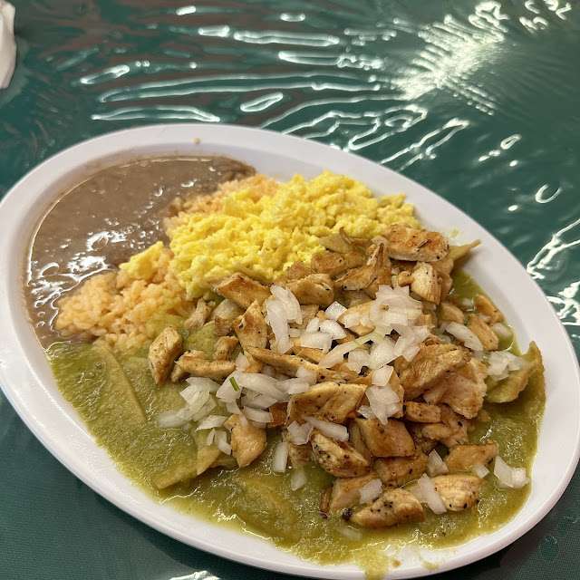 Enchiladas Verdes
