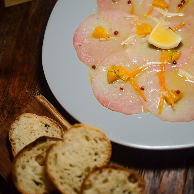 Carpaccio Di Tonno Agli Agrumi