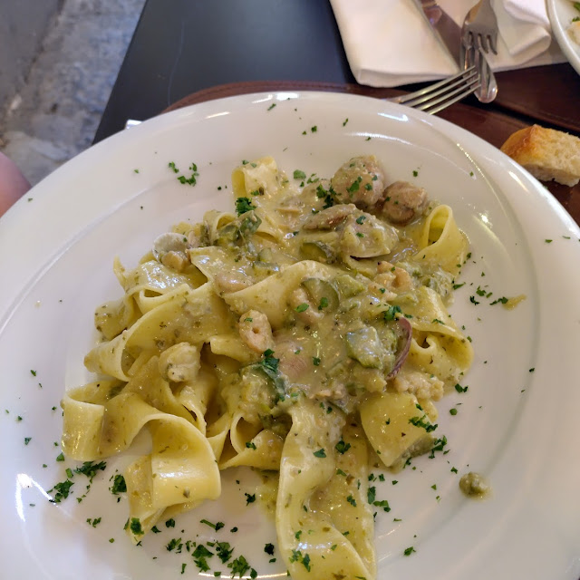 Pappardelle With Porcini Mushrooms