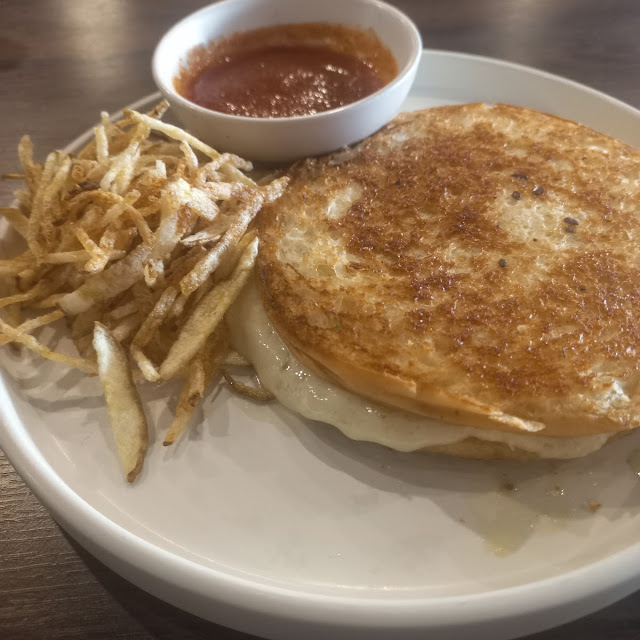 Triple Grilled Cheese Sandwich