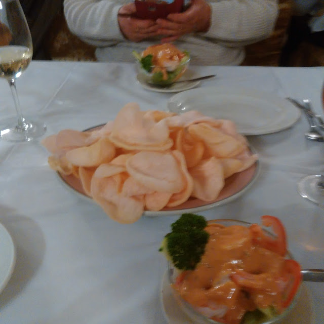Prawn Cocktails and Prawn Crackers
