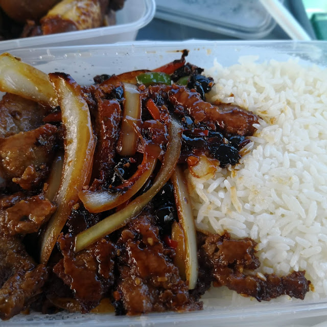 Beef with Black Beans and Rice