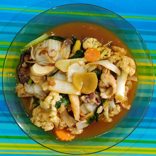Take-Away Stir Fried Mixed Vegetables