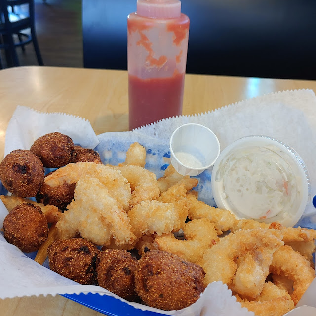 Fried Shrimp Hush Puppies