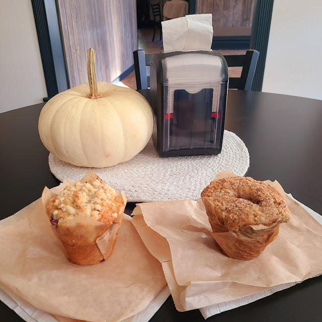 Blueberry Muffin and Banana Nut Muffin