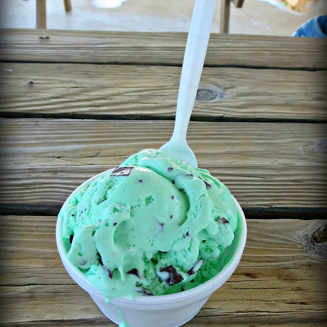 Peanut Parfait Cookie Dough and Mint Rocky Road