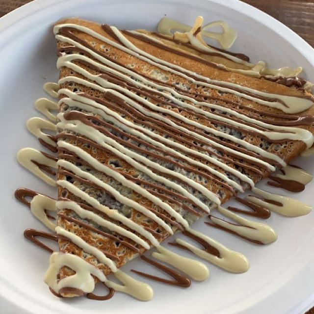 Chocolate Massacre Crepe with Ice Cream