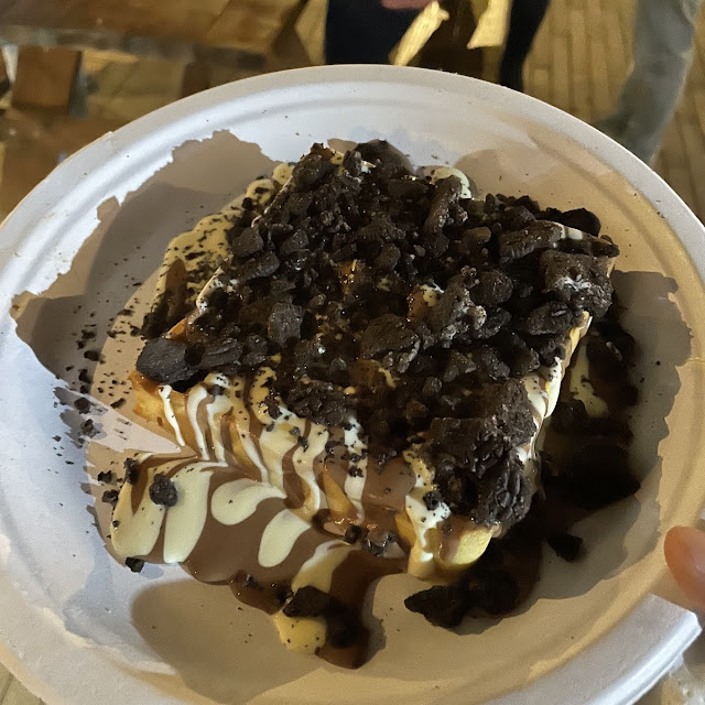 Cookie and Cream Waffle