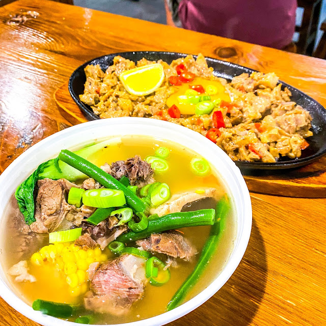 Bulalo And Pork Sisig