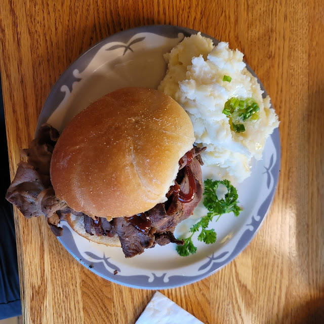 BBQ Brisket Sandwich
