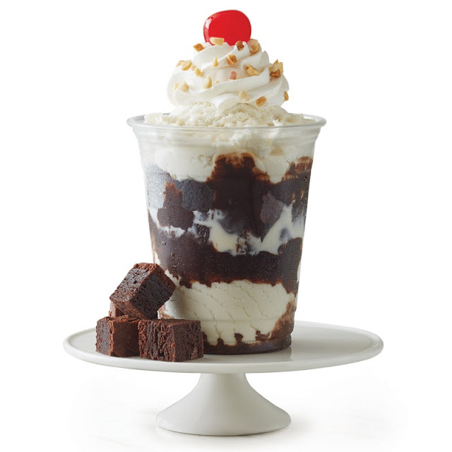 Fudge Brownie Sundae