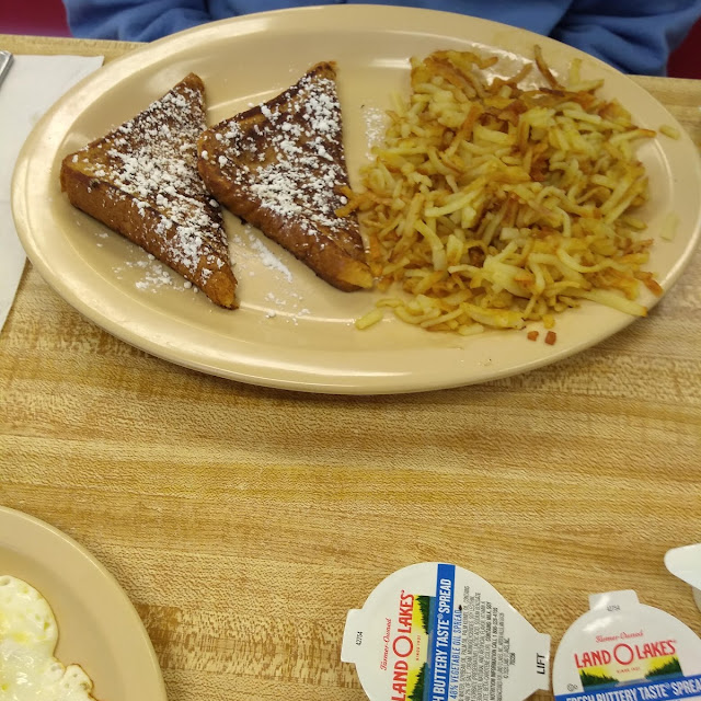 French Toast and Hash Browns