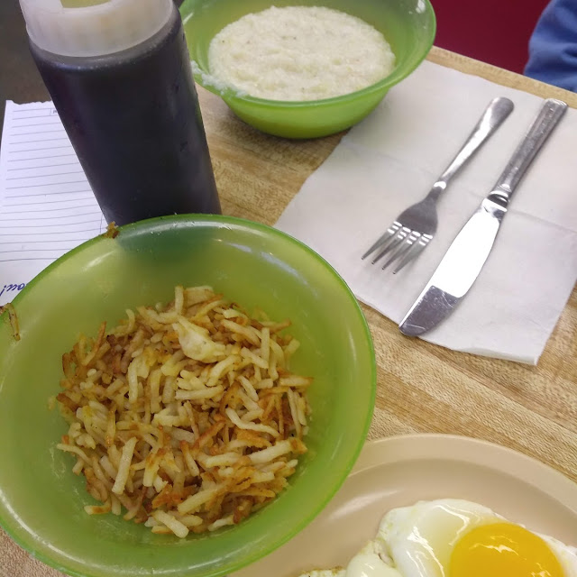 Hash Browns Grits Eggs