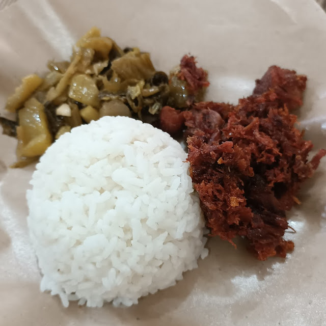 Nasi Empal Goreng & Sayur Asin