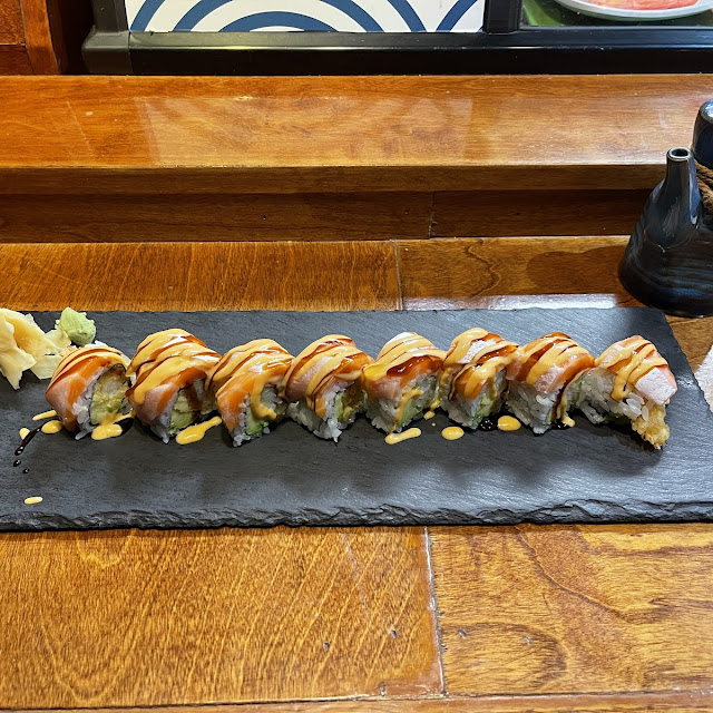 Grilled Torched Salmon Roll Online