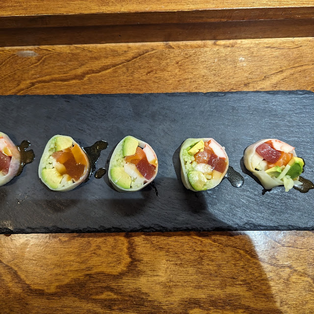 Radish Rainbow Roll