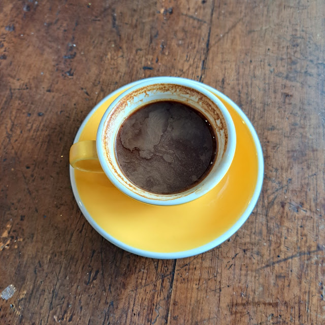 Hot Long Black Coffee