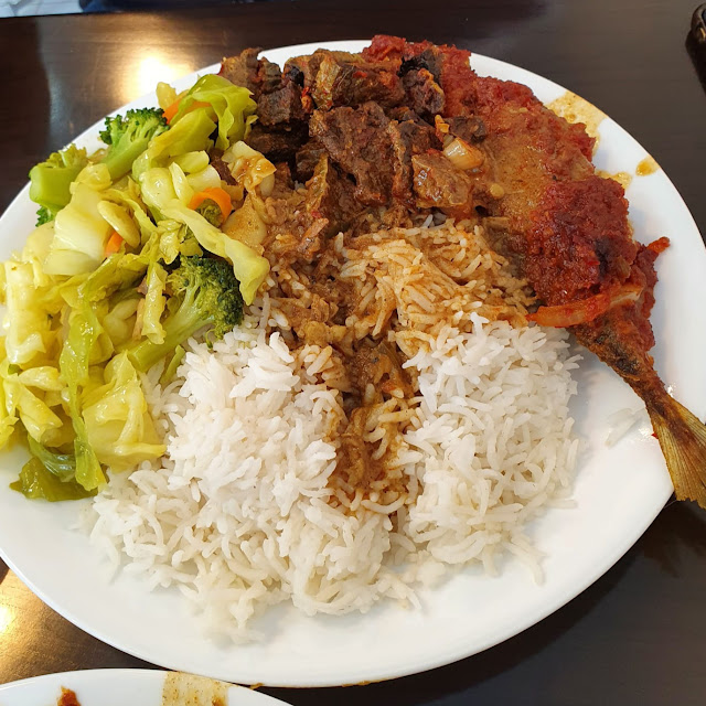 Spicy Fried Fish Beef Lungs and Stir-Fried Cabbage