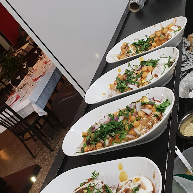 Crispy Aloo Tikki Chat