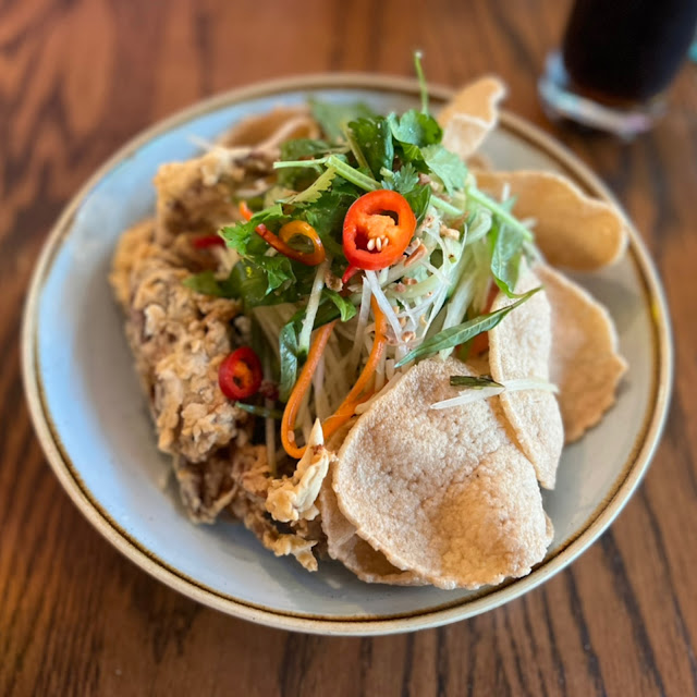 Soft Shell Crab Salad