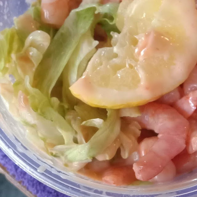 King Prawns There Horrible with the Lettuce Being Brown