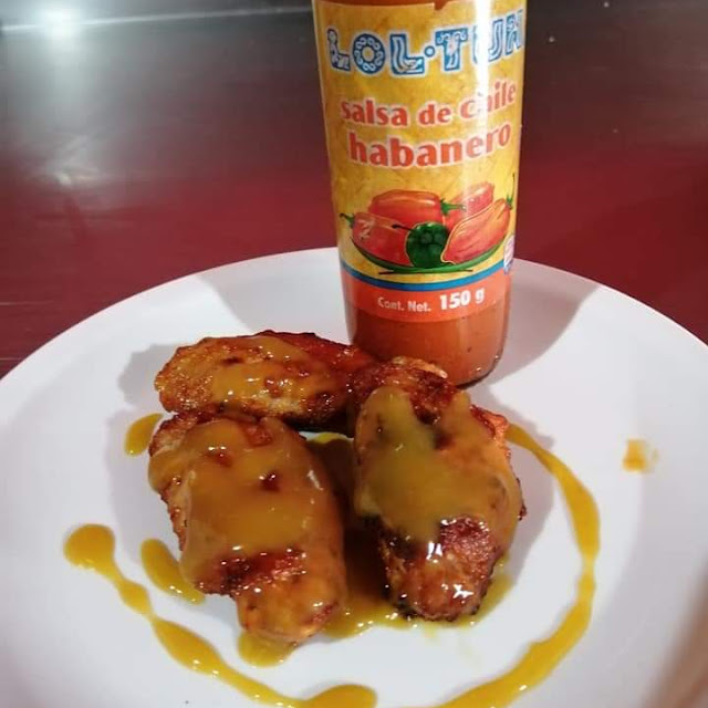 Alitas Mango Habanero