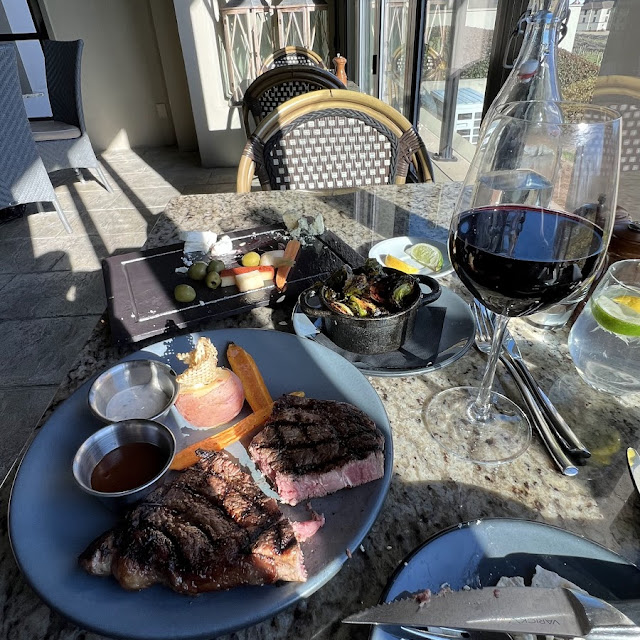 Ribeye and Brussel Sprouts