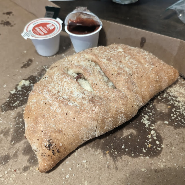 All Meat Calzone