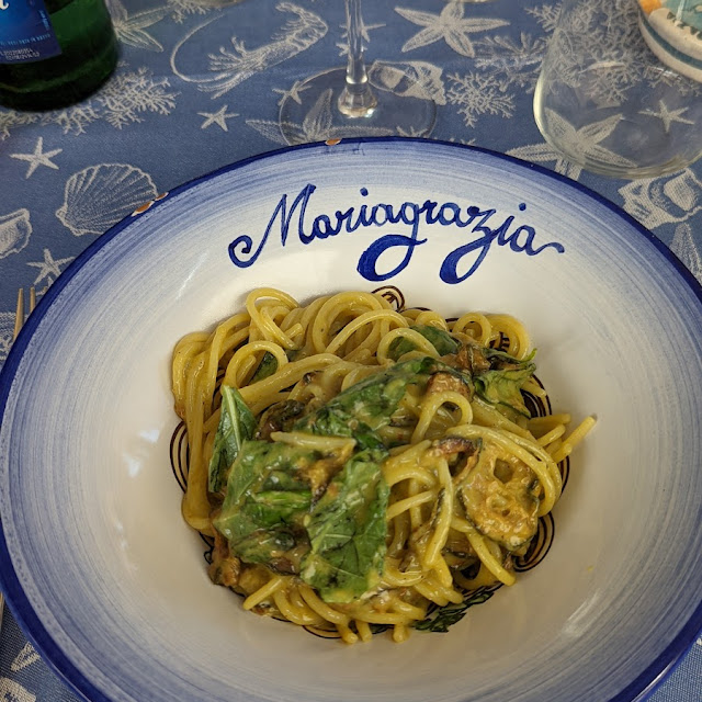Spaghetti Alla Nerano Con Zucchine E Provolone