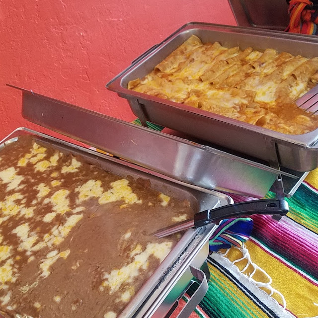 Beans and Enchiladas